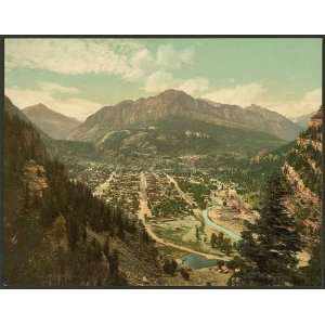  Valleys,mountains,mountains,Ouray,Colorado,CO,c1901