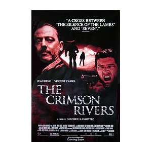  CRIMSON RIVERS (LES RIVIERES POURPRES) Movie Poster