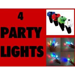  VAS PARTY LIGHTS 4 PACK   RAVES, PARTIES, DANCES & EVENTS 