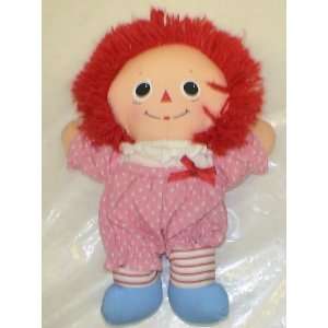  Vintage 10 Raggedy Ann Baby Plush Doll (Read Description 