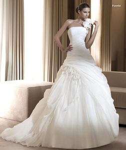 2011 New Stock White Wedding Dress Gown Size 6 8 10 12 14 16+  