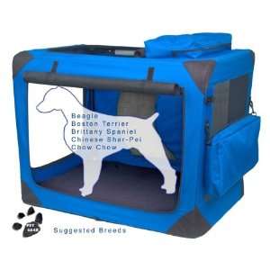  PET GEAR Generation II Soft Crate MEDIUM   BLUE   PET Pet 