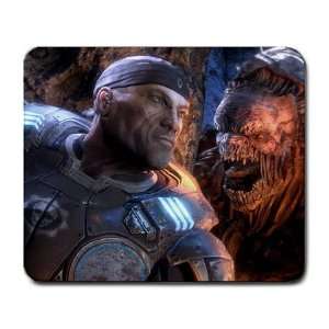   Mouse Pad Mat Computer Gears Of War Red Skull 