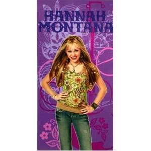  Hannah Montana Backpack Beach Towel ~ Can Be Used for Bath 