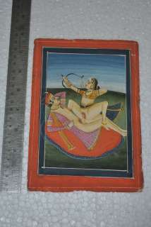 Fine Antique Indian Miniature Painting  