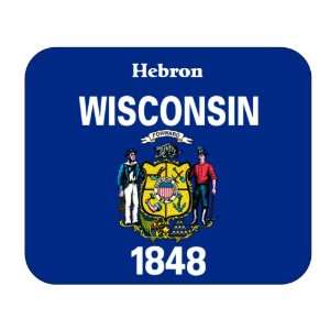  US State Flag   Hebron, Wisconsin (WI) Mouse Pad 