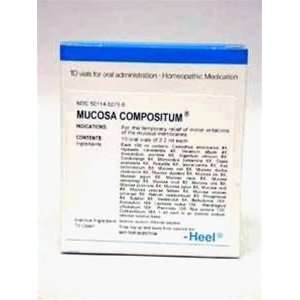  Mucosa Compositum 10 Oral Vials 22 mL by Heel BHI Health 