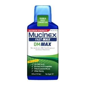  Mucinex Fast Max DM Adult Liquid, 6 Ounce Health 