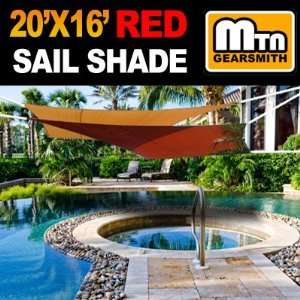  MTN Shadesmith 20x16 Deluxe Square Sun Sail Shade (Color 
