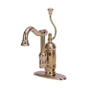  BELLE FORET TRADITIONAL BRASS PUMP HANDLE LAV FAUCET