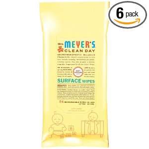 Mrs. Meyers Clean Day Biodegradable Surface Wipes, Baby Blossom, 24 