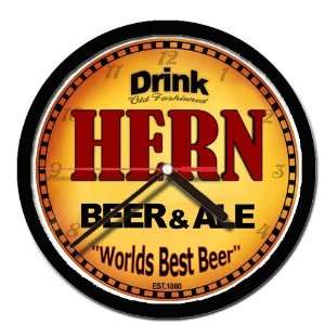  HERN beer and ale cerveza wall clock 