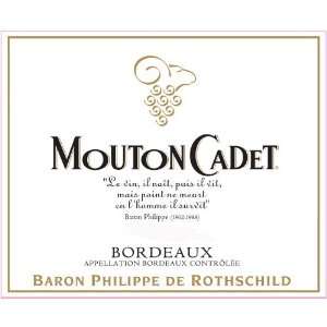  Mouton Cadet Bordeaux Rouge 2009 Grocery & Gourmet Food
