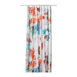 TALLHOLMEN Shower curtain, multicolour Length 200 cm Width 180 cm