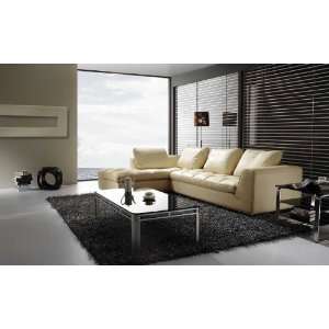 Vig Furniture Bo3959 Modern Beige Leather Sectional Sofa  
