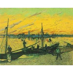 Hand Made Oil Reproduction   Vincent Van Gogh   24 x 18 inches   Coal 