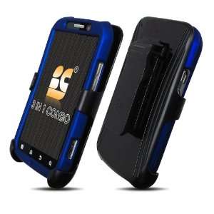   Guard Package for Motorola Photon 4G / Electrify (MB855)   Blue/Black