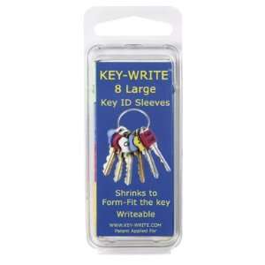  7 each Key Write Key Id Sleeves (080106)
