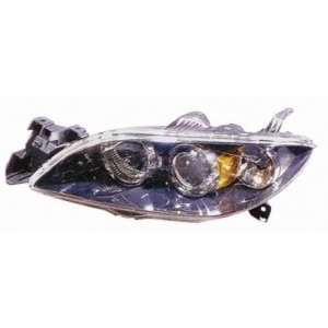  Mazda 3 Sedan without HID Driver Side Headlight Assembly 