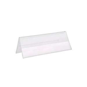  Acrylic Table Tent Sign Holder 11X3.5