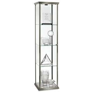 Waddell Visions Series Display Cases   Silver, 73H times 