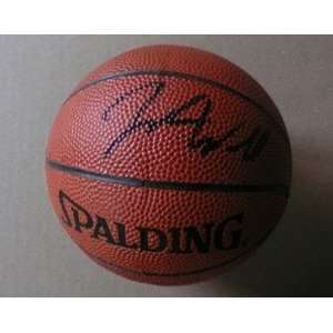 John Wallace Memorabilia Signed Mini Basketball  Sports 