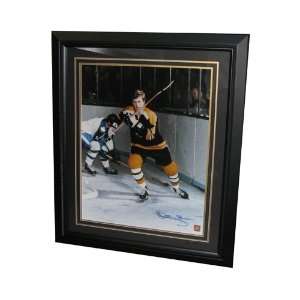  Autographed Bobby Orr Stick in Air 16x20 Framed Sports 
