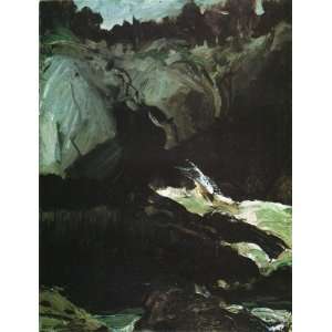  FRAMED oil paintings   George Wesley Bellows   24 x 32 
