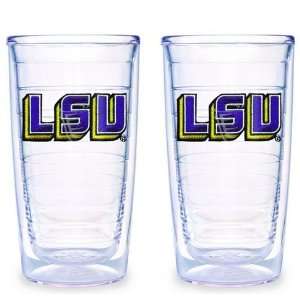  LSU Set of TWO 16 oz. Tervis Tumblers