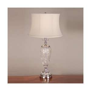  Dale Tiffany GT701229 Vallejo Table Lamp, Polished Chrome 