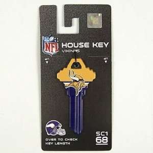   Vikings Official Schlage Blank House Keys (2)