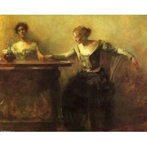  FRAMED oil paintings   Thomas Wilmer Dewing   24 x 20 