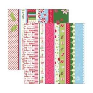  Bazzill Basics Paper Holiday Style Double Sided Paper 12 