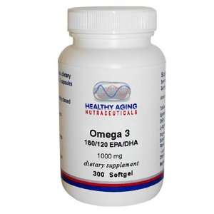  Healthy Aging Nutraceuticals Omega 3 1000 Mg 180/120 Epa 
