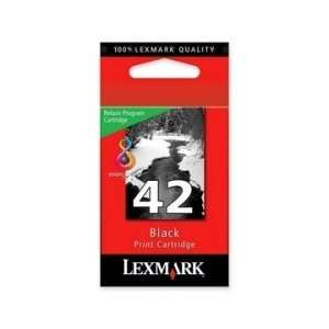 Lexmark No. 42 Black Ink Cartridge   LEX18Y0142 