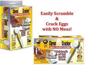 Egg Clever Cracker scrambler omelette yolk catcher  