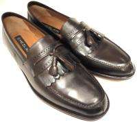 Mezlan Domino Brown Leather Loafer Shoe 11M Retail Price $350 