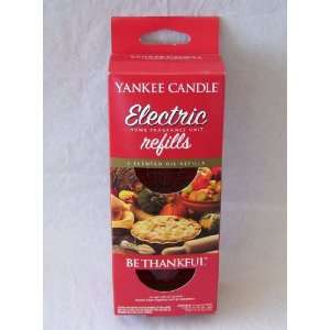  Yankee Candle Be Thankful Electric Home Fragrancer Refill 