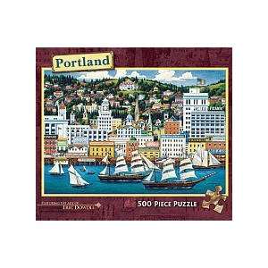  Portland Jigsaw Puzzle 500pc Toys & Games