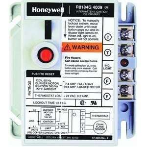  Honeywell R8184G4009 International Oil Burner Control 