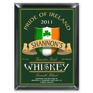  Personalized Irish Whiskey Pub Sign