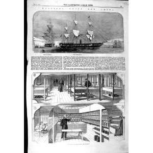 1869 HOSPITAL SHIP CHINA MELBOURNE SURGERY MAURITIUS 
