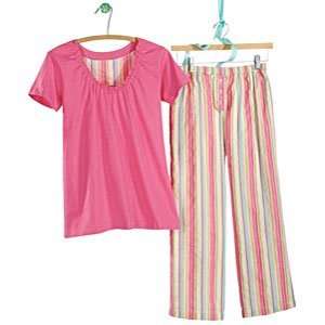  Northstyle Womens Striped Capri Lounge Set Everything 