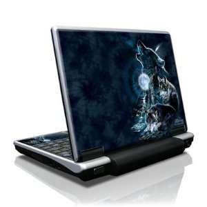 Howling Design Decorative Skin Decal Sticker for Toshiba NB100 Netbook 