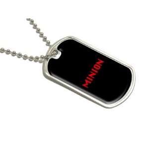  Minion   Military Dog Tag Luggage Keychain Automotive