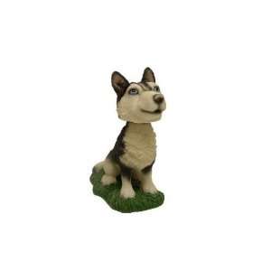  Mini Bobble Head Dog Siberian Husky Toys & Games