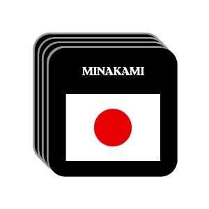 Japan   MINAKAMI Set of 4 Mini Mousepad Coasters