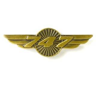  U.S. Air Force Pilot Wings Pin Gold Plated 3 Arts 