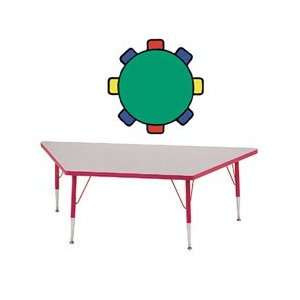     Round Prima Color Banded Preschool Tables