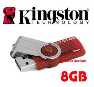 Kingston 8GB 8G 8 G GB DT101 G2 DT101G2 USB Flash Drive  